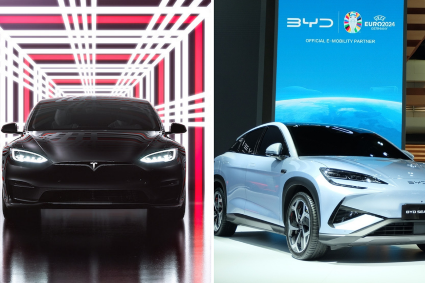 tesla-byd-ev-market
